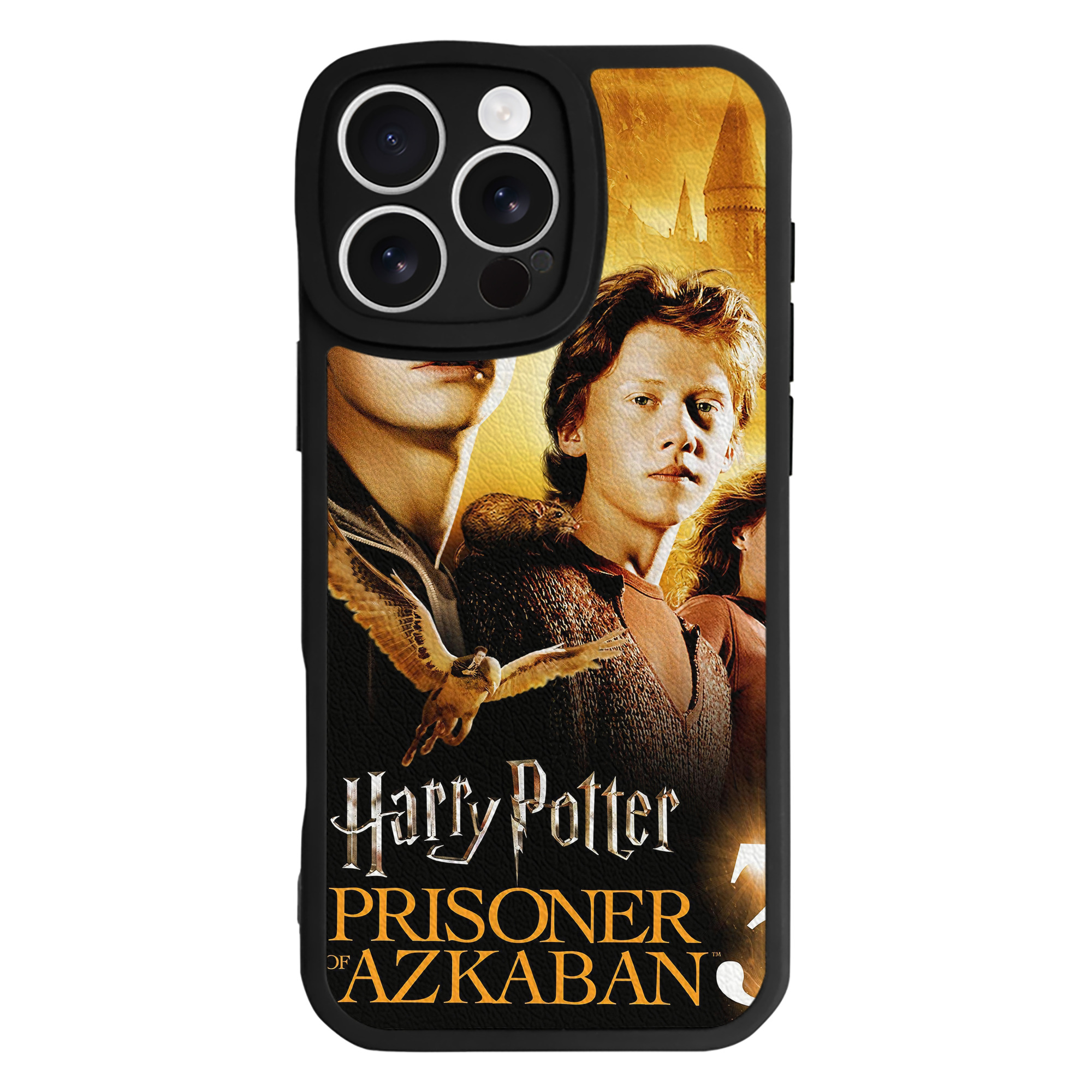 （画像用） Harry Potter ハリー・ポッターシリーズ 【iPhone 16シリーズ対応】シリコンスマホケース（レザー調） 材質：シリコン